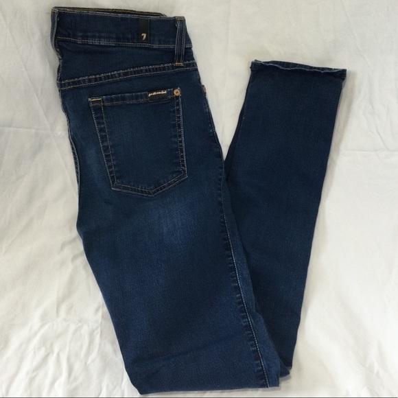 7 For All Mankind Women's Cigarette Jean - Picture 3 of 14